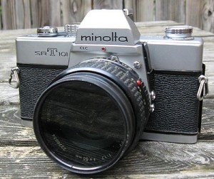minolta 35mm camera photo
